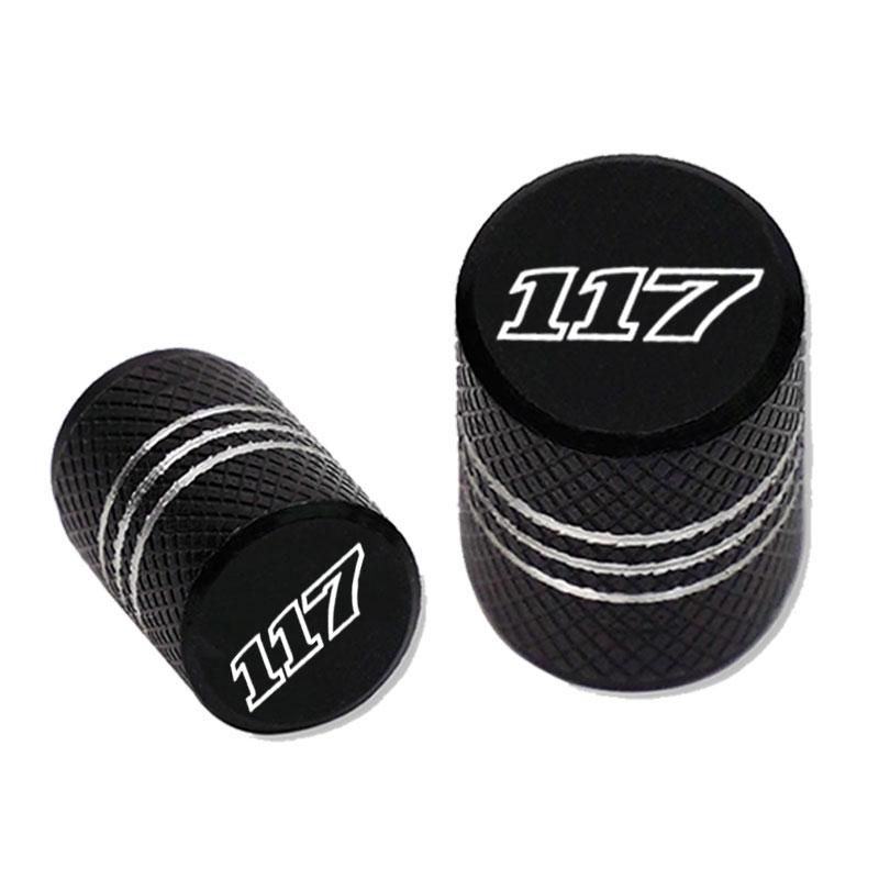 For Harley Softail Low Rider ST FXLRST FXRST Breakout Touring CVO 117 Motorcycle Accessories CNC Tire Valve Stem Cap Cover Plugs
