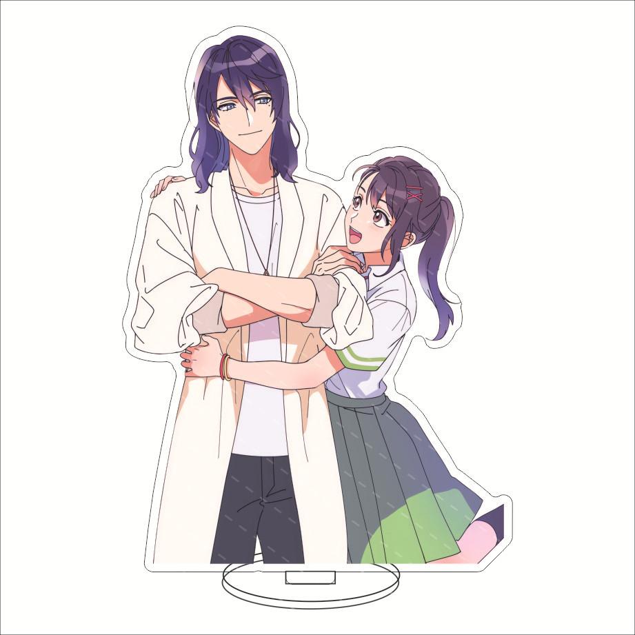Anime Suzumeno Tojimari Suzume Movie Acrylic Stand Model Plate Decoration Desk Figure Display Girl Gift Artist Products Standee