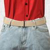 Women Belt Solid Color Stretch Adjustable Invisible Adjustable Lightweight Jeans Belt Fashion Accessory
