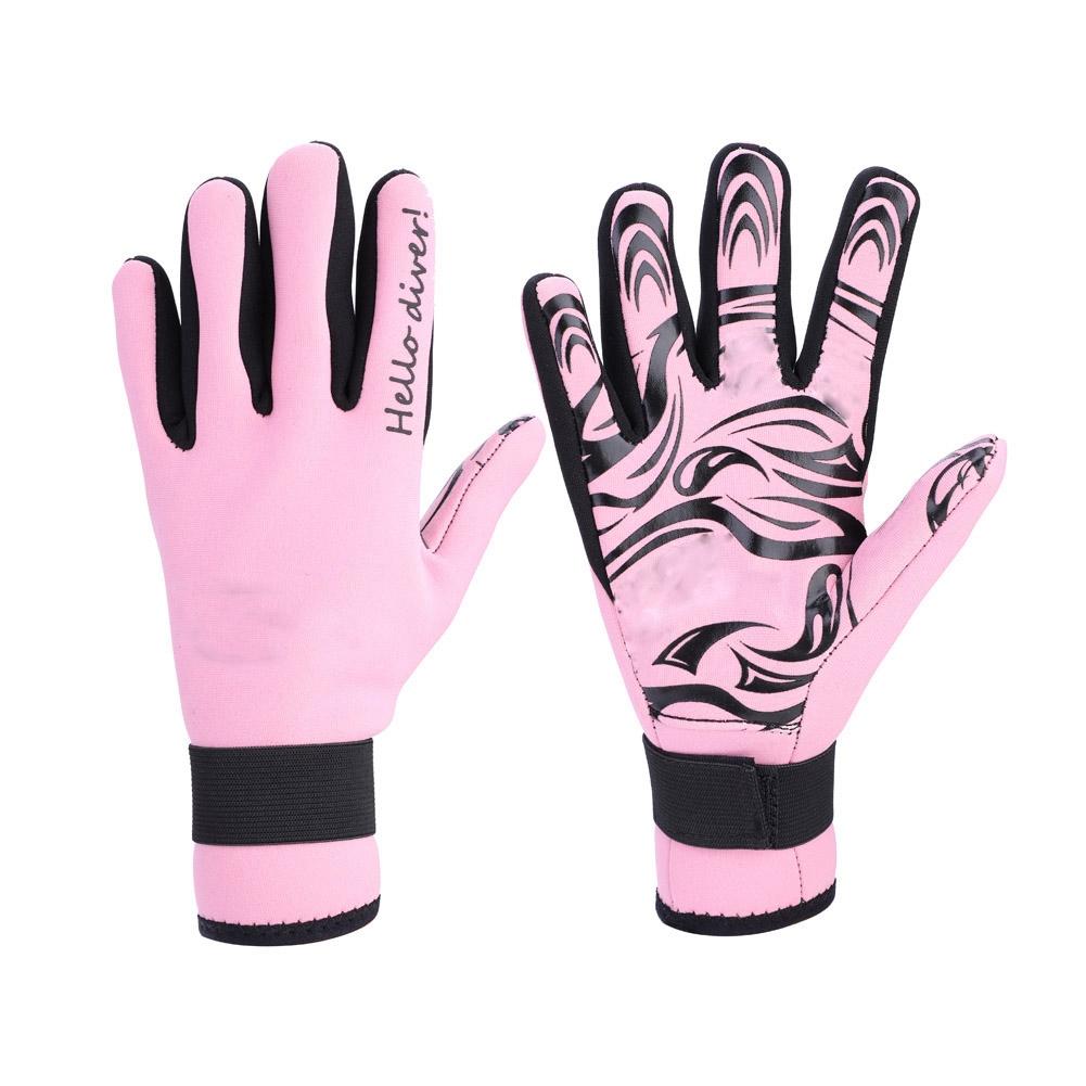 Keep Diving 2MM Warm Neoprene Gloves Swimming Snorkeling Gloves Equipment (Black S)