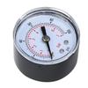 Mechanical Pressure Gauge for Air Oil Water 18inch BSPT Back Connection (0100psi 07bar)