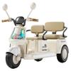 Children's Electric Two-Seater Motorcycle: Rechargeable Three-Wheeler Toy for Boys and Girls