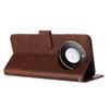 For Honor X60 5G/X9c Smart 5G Case Flip Stand PU Leather Wallet Phone Cover Calf Texture