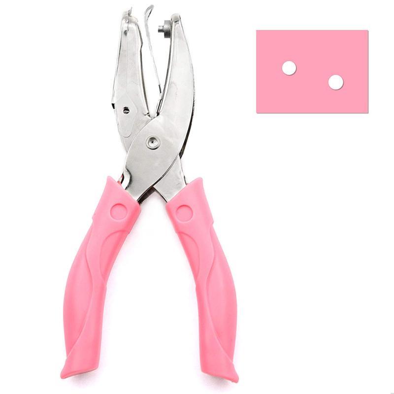 Handheld Hole Paper Punch Various Shapes Hole Single Hole Puncher
