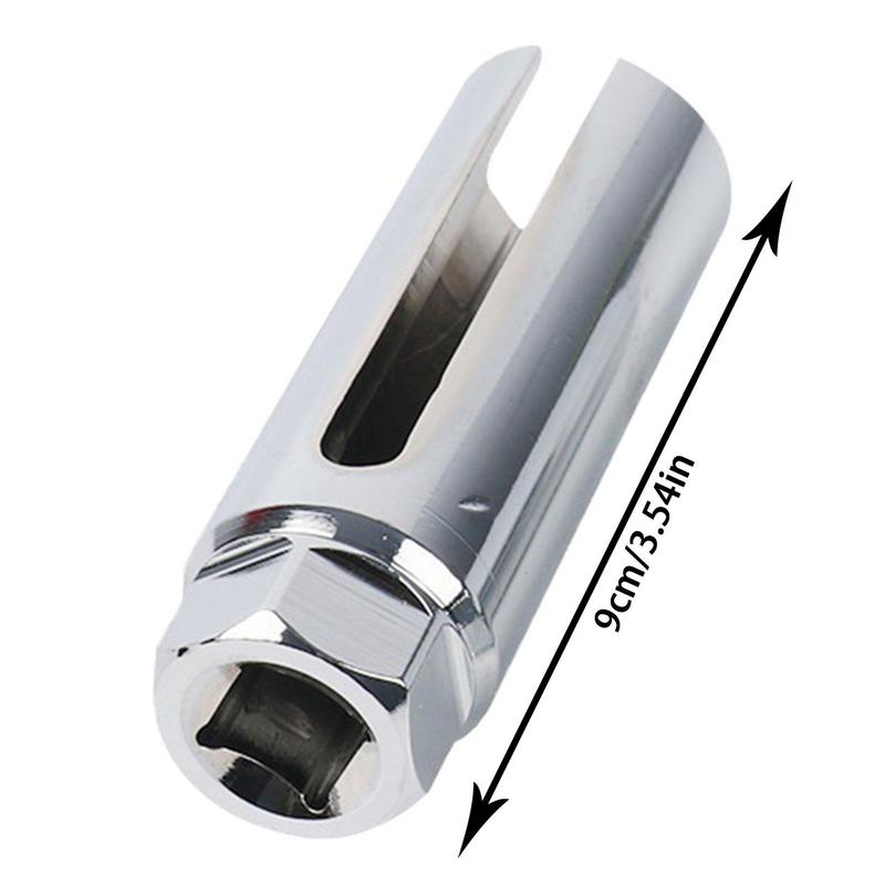 Sauerstoffsensorschlüssel, 22 mm, Werkzeug zum Entfernen des Autosensors zur Autoreparatur für eine 1/2-Zoll-Antriebsratsche oder einen Unterbrecherhebel, Autozubehör