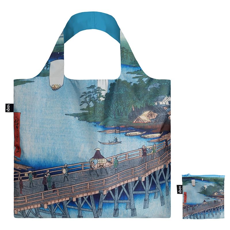

LOQI Tote Bag / Utagawa Hiroshige Senjyu Great Bridge Recycled Bag / UH.GB