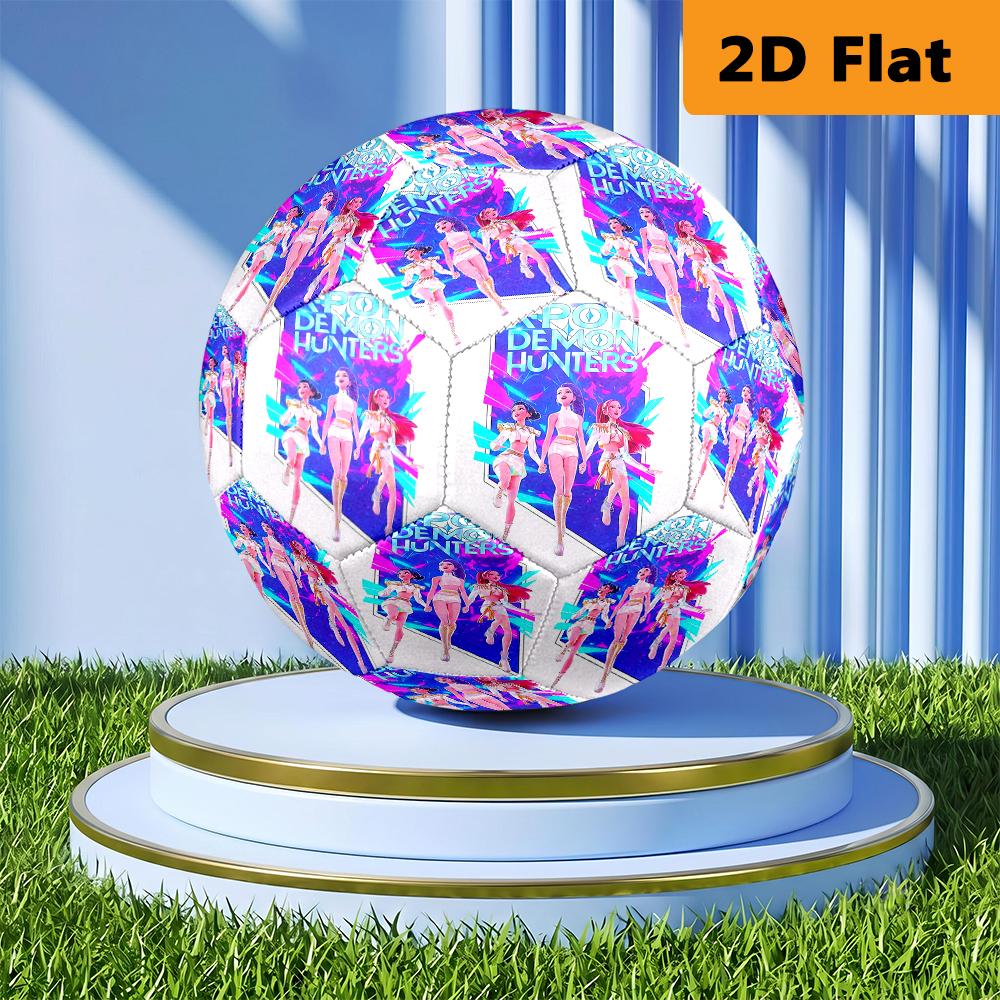 Kpop Demon Hunters Adventure Football Suitable For Both Training And Competition Outdoor Sports No 5 Football Wearresistant And Slipresistant