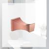 Square Paper Holder Robe Hook Towel Bar Ring Glass Rack Soap Holder Toilet Brush Holder Tumbler Rose Gold Bathroom Accessories