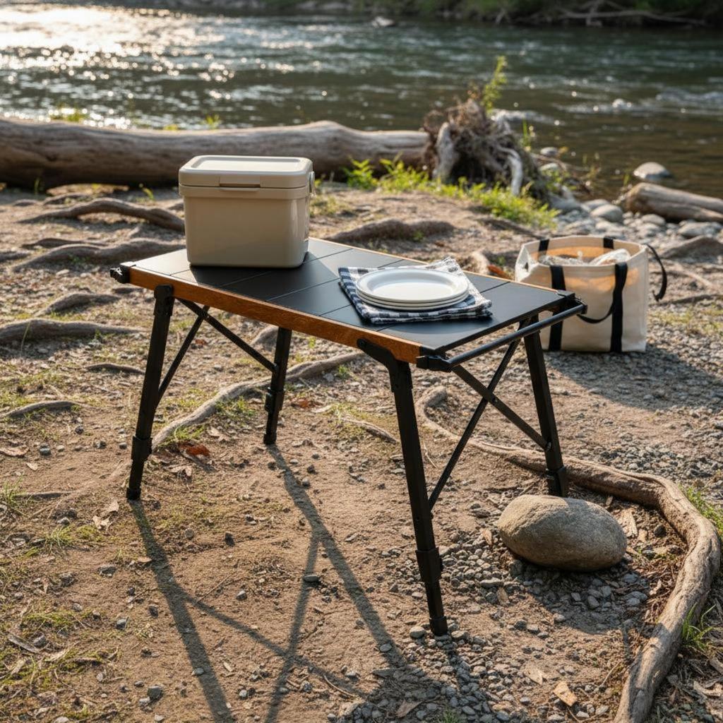 Camping Table System Portable Aluminum Foldable Camp