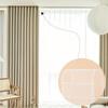 Transparent Pleated Curtain Tape Nylon Folding Tape Reinforced Hanging Strips White Flat Style For Hooking Curtains And Home Diy