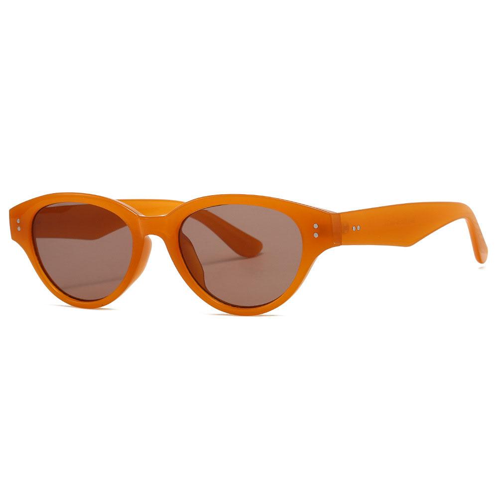 Vintage Sexy Ladies Cat Eye Sunglasses Women For Men Popular Luxury Brand Designer Sun Glasses Trend Punk Rivet Eyeglasses UV400