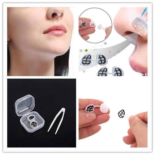 1Set Nasal Filter Frames+8 Pairs Filters Invisible Pollen Allergy Nose Filter PM2.5 Dust Breathable Nasal Filter Mouth Air Mask