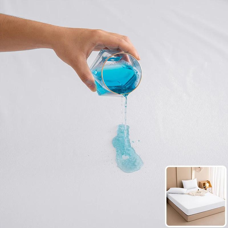 Thick Bed Sheet, Waterproof Sheet, Soft, Urine Proofing, White, Gray, Black, Red, Blue, Green