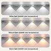 Motion Sensor Night Light LED Cabinet Lamp 3000K-6500K Dimmable Flicker Free Easy