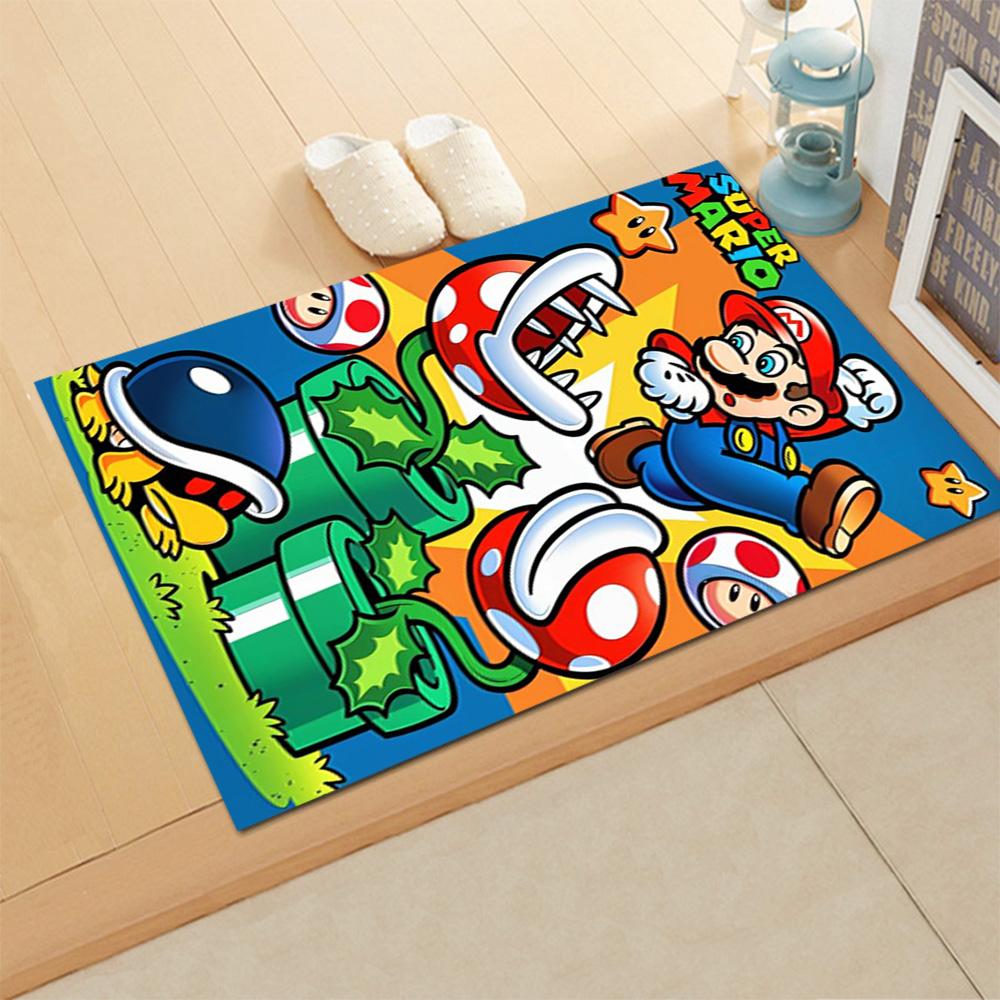 Super Mario Adventure for Living Room rug, Bedroom, Study Room, Hallway Decoration, Perfect for Home Decoration or Holiday Gifts