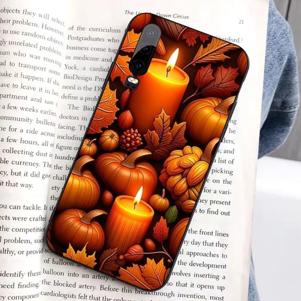 Pumpkin Happy Fall Autumn Phone Case For Huawei Honor 10 Lite 9 20 7A 9X 30 50 60 70 Pro Plus Soft Silicone Cover