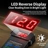 12V Automotive Battery Tester With Reverse Polarity Alert And Led Indicator Perfect For Car Maintenance Auto Repair Shops