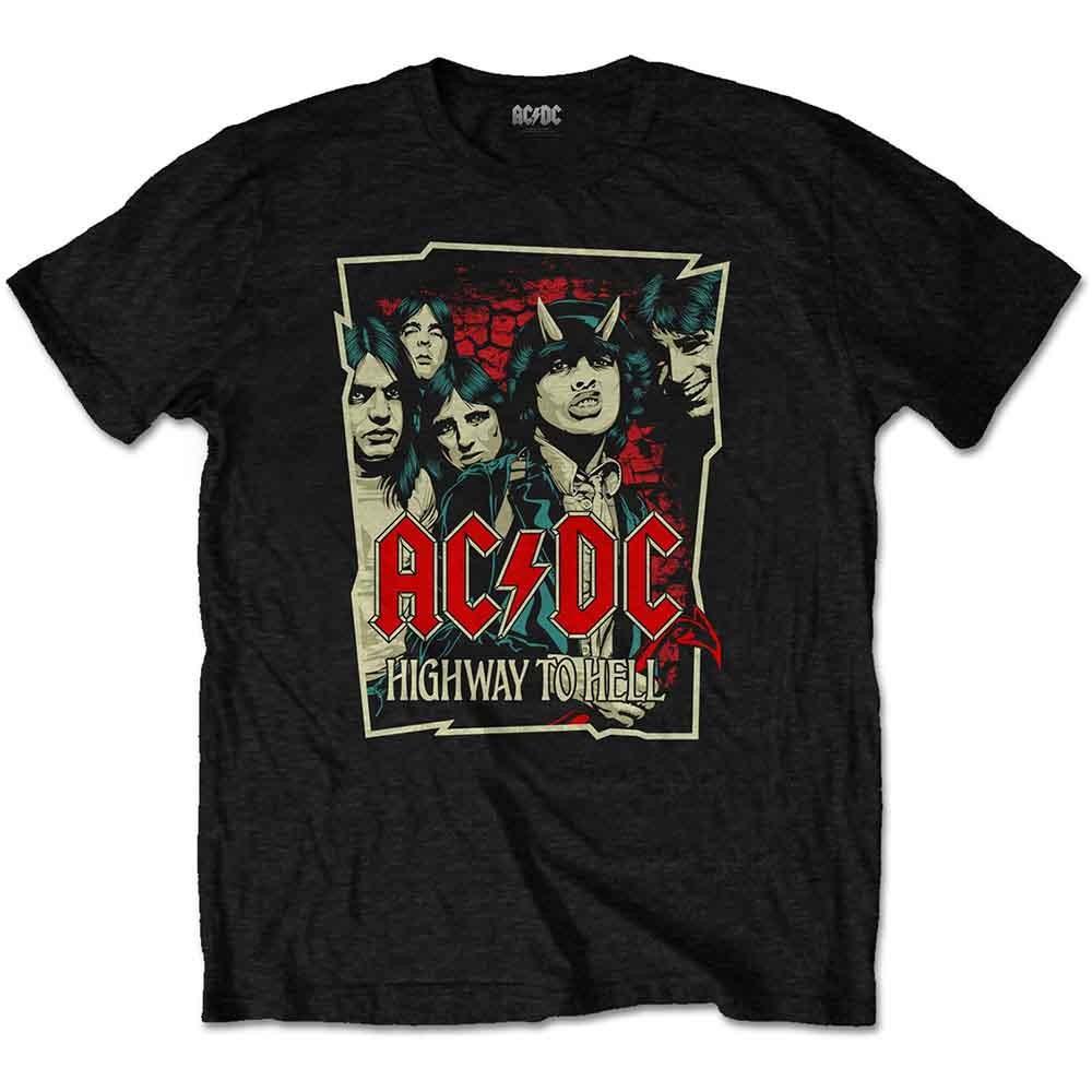 AC/DC - Трасса в Ад Эскиз (Футболка) 3XL