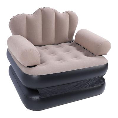 Opblaasbare slaapbank, draagbare opvouwbare, verdikte PVC opblaasbare matras voor thuisreizen