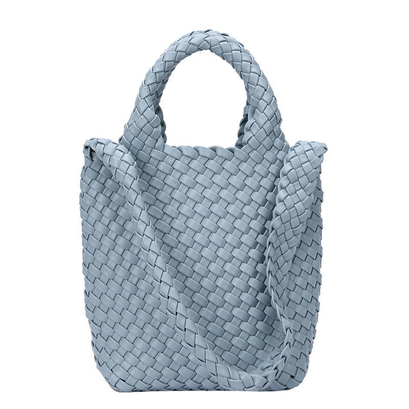 Premium Sense Tasche Damen neue vielseitige Kind- und Mutter-Schulter-Unterarmtasche Nische handgewebte Pendler-Tragetasche