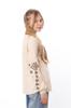 Girls' Long Sleeve Embroidered Ukrainian Vyshyvanka Shirt Any Season 6480-070-22-1 HC