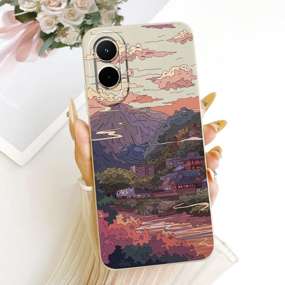For Xiaomi Poco M7 4G Case Cute Dinosaur Astronaut Painted Cover Soft Silicone Phone Case For Xiaomi Poco M7 Plus M7Plus 5G Bags