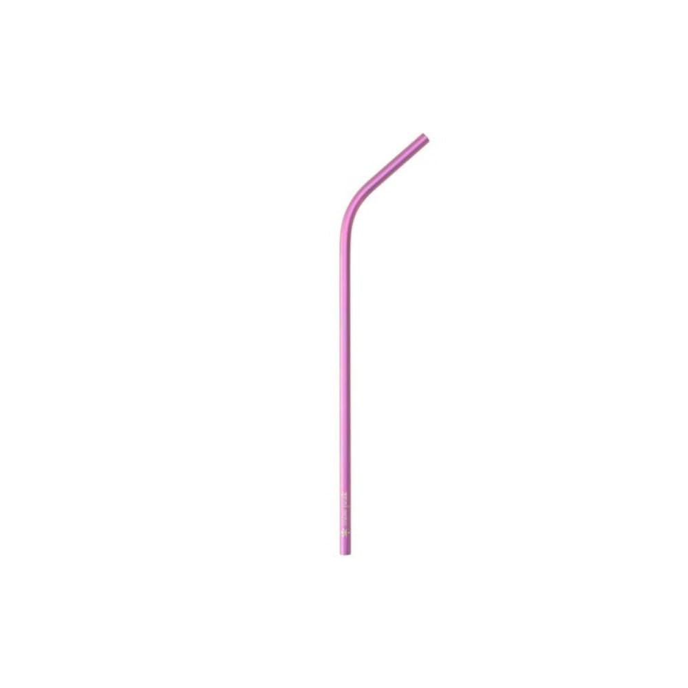 Snow Peak Snow Peak Festival Set of 2 Titanium Straws Pink and Purple Camping Cooking Snow Peak [2022 Spring] FES-222-2