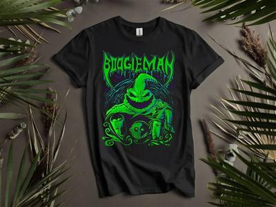 Nightmare Before Christmas Boogie T-Shirt T-Shirt Herren Damen Unisex T-Shirt K575