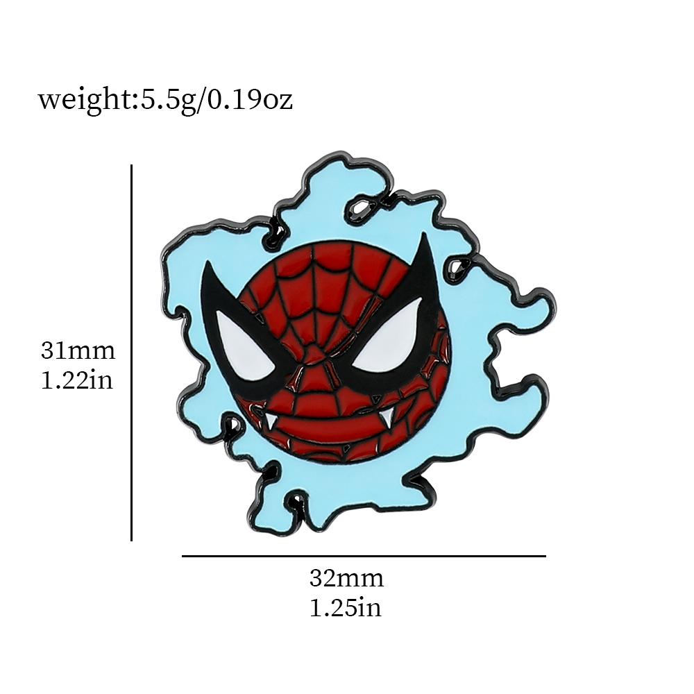 Gengar Cartoon Brooches Anime Enamel Lapel Pins for Backpack Accessories Fans Collection Brooches Jewelry Gift