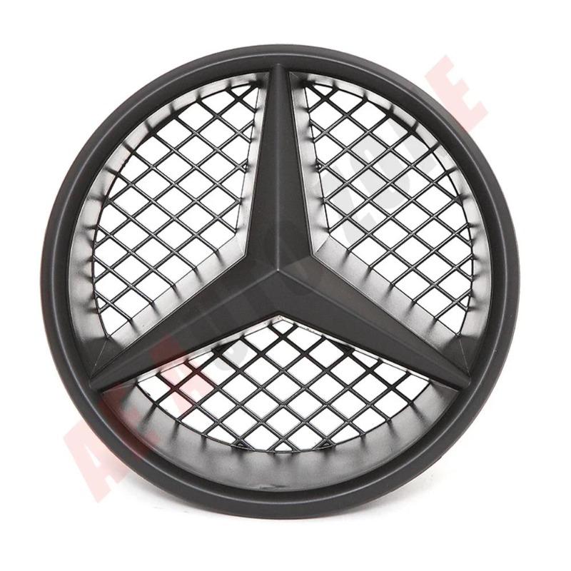 Calandre avant style OE Noir et Argent Emblème Étoile Noir Brillant Pour Mercedes Benz Classe GLK X204 2008-2012 GLK280 GLK300 GLK350