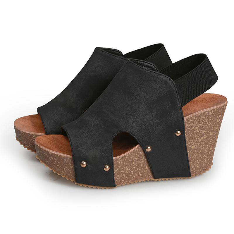 Cheap Summer Pumps High Heels Platform Wedge Sandals For Women Wedges
