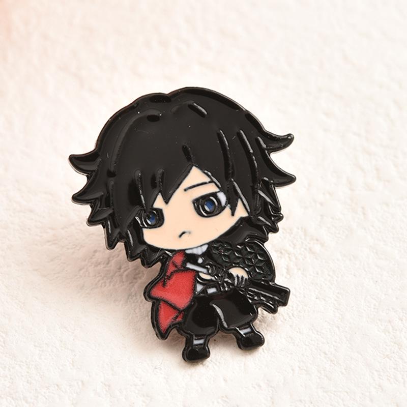 

Demon Slayer Tanjiro Brooch: Metal Badge & Corsage Accessory
