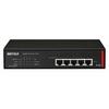 Buffalo BS-GSL2005P Corporate Giga Compatible PoE Layer2 Smart Lite Switch 5 Ports