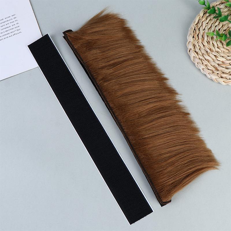 Punk Mohawk Synthetic Wigs Colorful Helmet Decorations For Motorcycle Bicycle Accessories Reusable Hair Stylish Riders