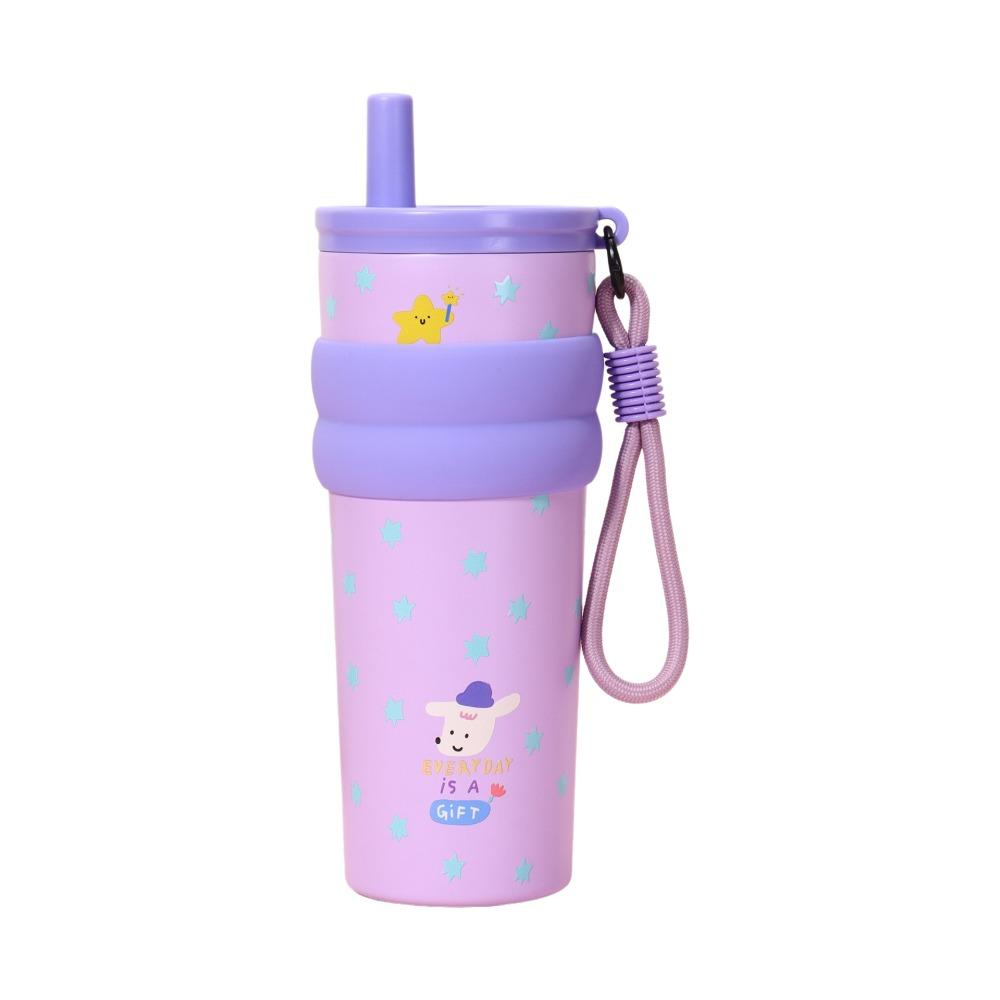 Stainless Steel Insulation Cup High-Capacity Vacuum Flask Portable Vacuum Cup  Travel