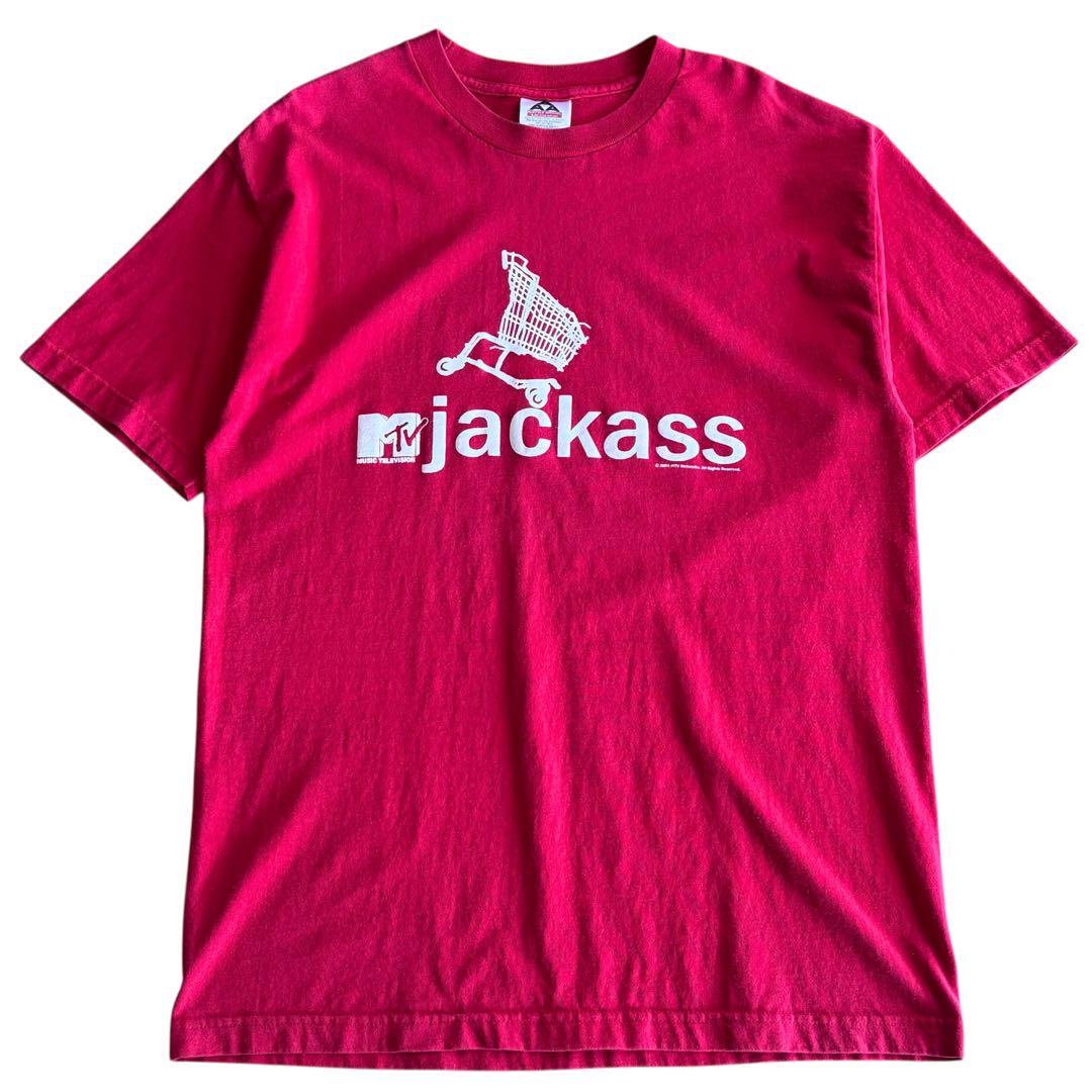 

[USED] WARNING MTV Jackass the Movie T-Shirt Jackass