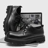 Fashion Thick Soled Men's Leather Shoes Comfortable and High-quality Styles Fashion Party and Casual Business Office Youth Shoe Trend