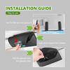 For Mitsubishi Car Sun Visor Glasses Clip Auto Multifunctional Case Sunglasses Holder Outlander Lancer L200 ASX Pajero Grandis