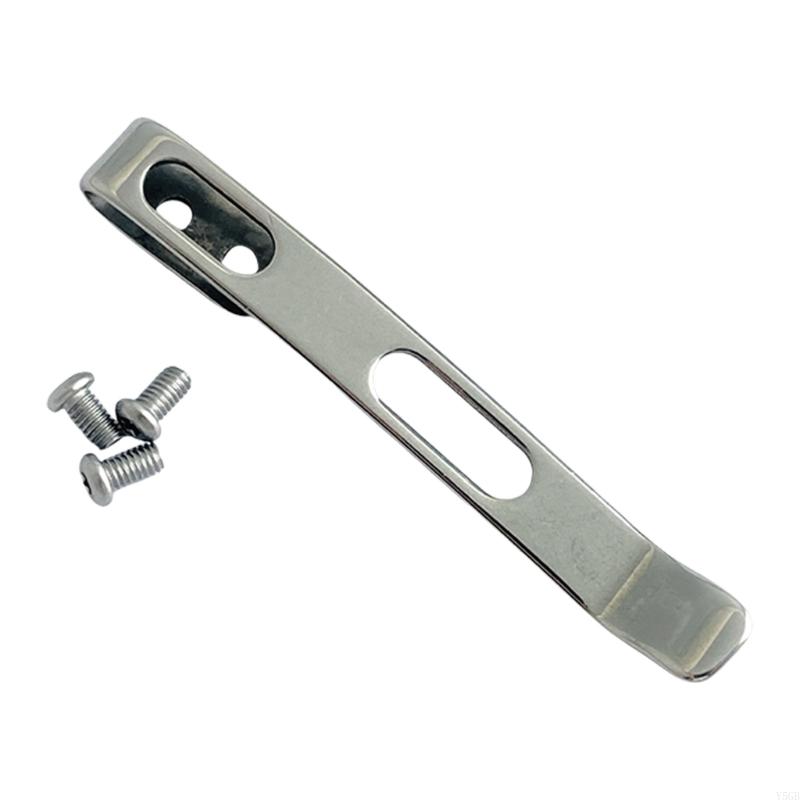 Sturdy 420 Stainless Steel Pockets Cutter Clip Gear Pockets Clip For DIY Tool With Secure Grip And Convenient Design Y5GB