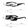 Comfortable Climbing Clear Prism Eyeglasses Refractive Rectangle Sunglasses  Outdoor