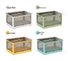 Transparent Foldable Storage Box with Five-Sided Opening for Clothes, Quilts, and Toys