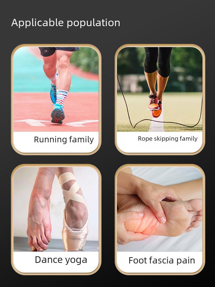 Oujian Foot Massage Roller for Plantar Fasciitis Relief and Flat Feet Relaxation