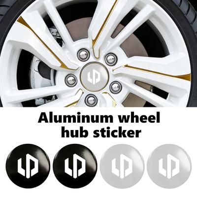 Aluminium Emblem Car Wheel Center Cover Sticker Hub Caps Decal For Leapmotor T03 S01 C11 2023 C10 C16 2024 2025 C01 T03 S01 C11