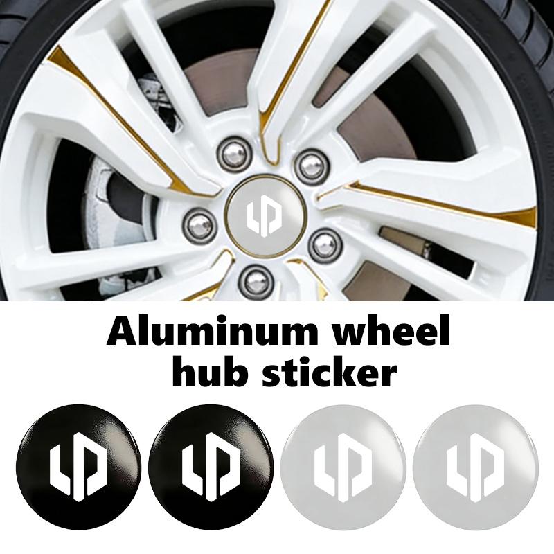Autocollant Cache-moyeu de Roue de Voiture Emblème en Aluminium pour Leapmotor t03 s01 c11 2023 C10 C16 2024 2025 C01 T03 S01 C11