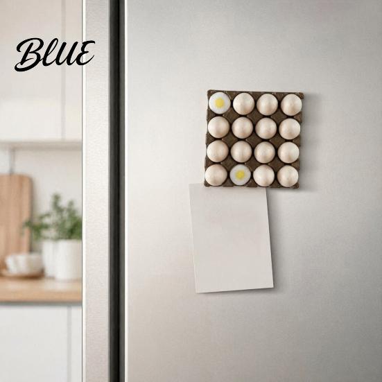 Decorative Refrigerator Magnets 3D Fake Food Magnet Miniature Egg Tray Dumpling Non-fading Fridge