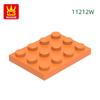 Non-Toxic 61Pcs/Lot 11212W Plate 3 X 4 Building Block Moc Color Accessories Compatible With Brick Diy Children'S Toy Assembly Parts