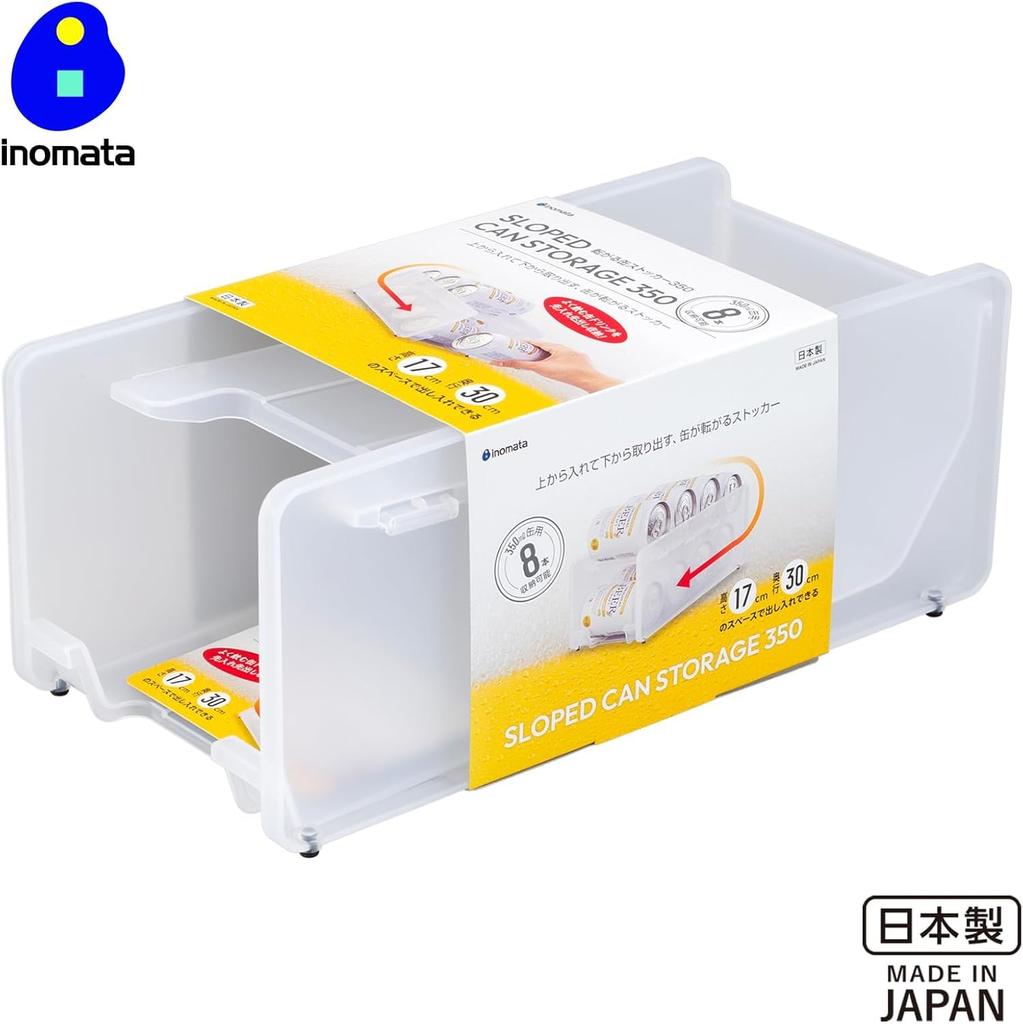 Inomata Chemical Rolling Can Storage Container 350 Set of Holds 8 x 350ml Allows for easy removal of chilled Maximizes internal space Made in 9879