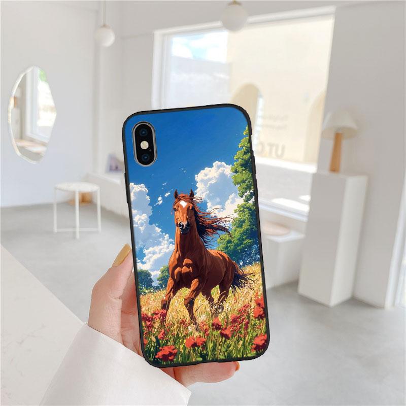 

Мягкий чехол-ракушка FM22 Fine Horse для Redmi Note 13 14 Pro+ Plus A3 A3X 13X 13C 13R 14S 14C 14R Redmi Note 13 5G