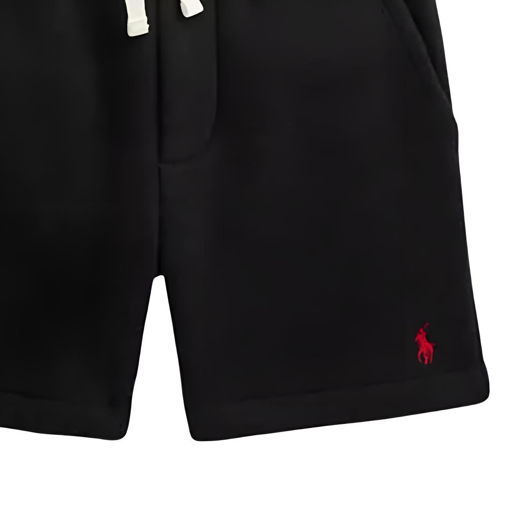 Polo Ralph Lauren Logo Embroidered Lace-Up Straight Leg Shorts Kids Shorts Black 323806003-005
