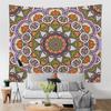 Wall Hanging Tapestry Simple Tapestry Mandala Series Wall Decoration Living Room Bedroom Ethnic Style Home Decoration